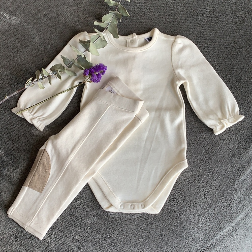 Janie and Jack cream set